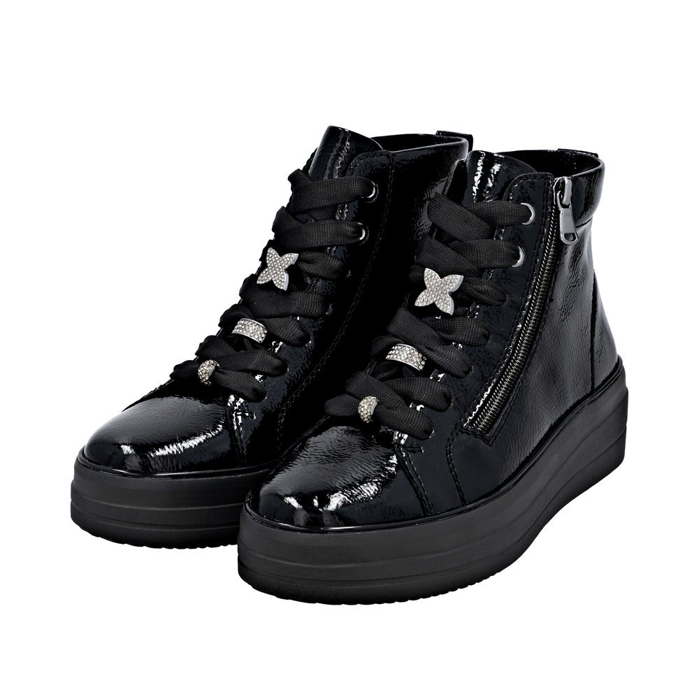 Remonte D1C72-00 Women's Leather Boot Black Remonte D1C72-00 Women's Leather Boot Black