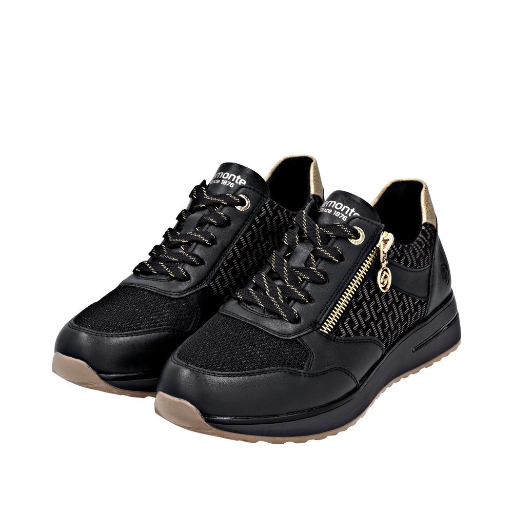 Remonte D1G08-05 Ανατομικό Sneaker Μαύρο Remonte D1G08-05 Ανατομικό Sneaker Μαύρο