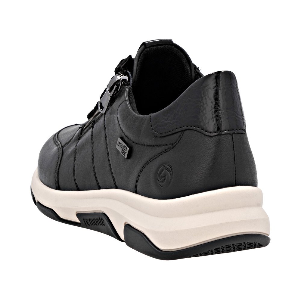 Remonte D1S06-00 Anatomical Leather Sneaker Black