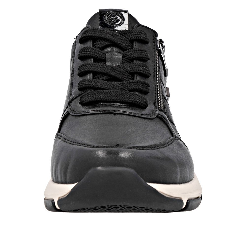 Remonte D1S06-00 Anatomical Leather Sneaker Black