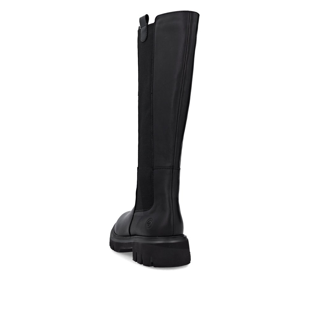 Remonte D1W80-00 Anatomical Leather Boot Black Remonte D1W80-00 Anatomical Leather Boot Black