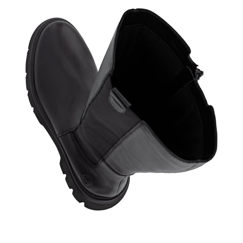Remonte D1W80-00 Anatomical Leather Boot Black Remonte D1W80-00 Anatomical Leather Boot Black