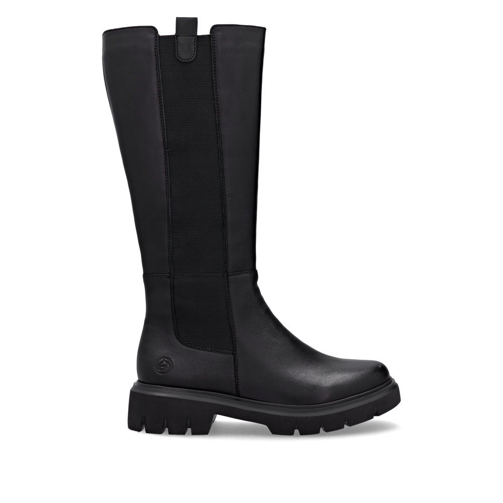 Remonte D1W80-00 Anatomical Leather Boot Black Remonte D1W80-00 Anatomical Leather Boot Black