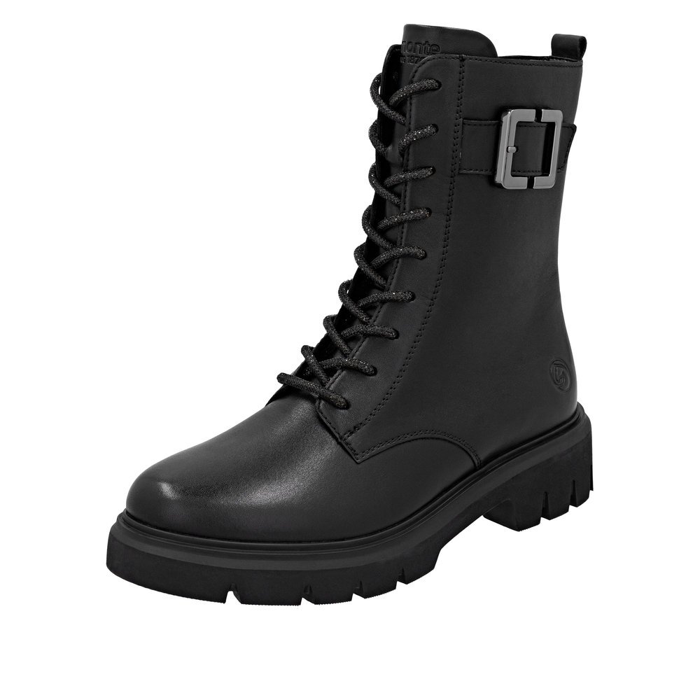 Remonte D1W82-00 Anatomical Leather Boot Black Remonte D1W82-00 Anatomical Leather Boot Black