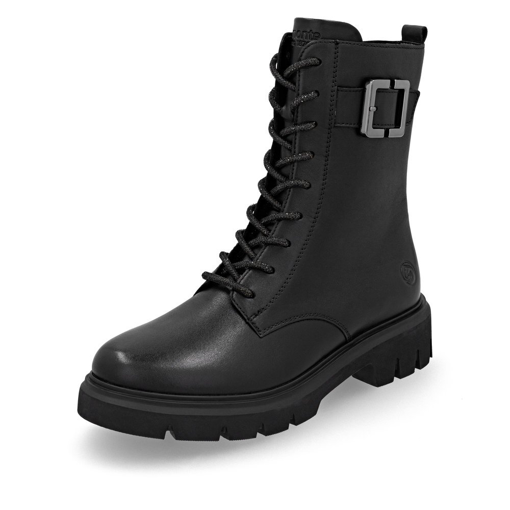 Remonte D1W82-00 Anatomical Leather Boot Black Remonte D1W82-00 Anatomical Leather Boot Black