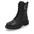 Remonte D1W82-00 Anatomical Leather Boot Black Remonte D1W82-00 Anatomical Leather Boot Black