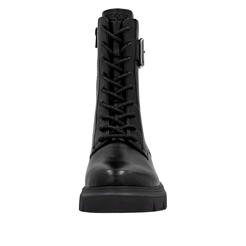 Remonte D1W82-00 Anatomical Leather Boot Black Remonte D1W82-00 Anatomical Leather Boot Black