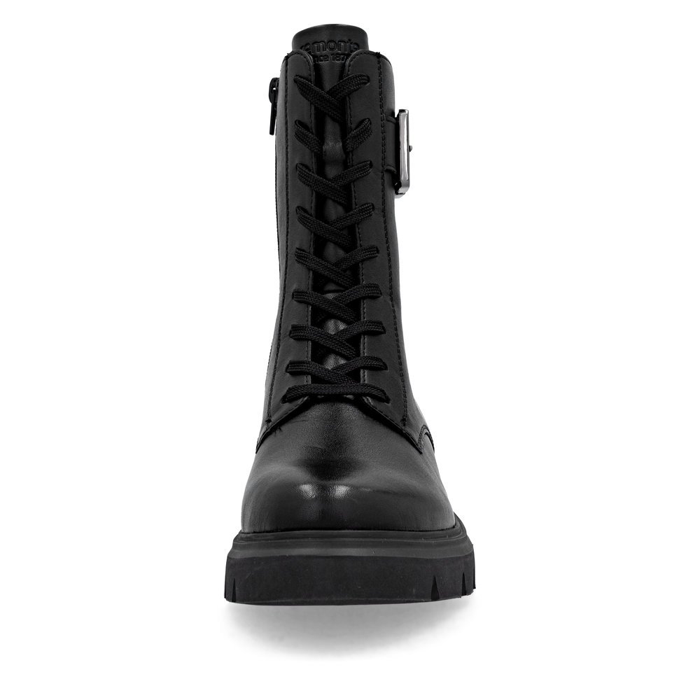 Remonte D1W82-00 Anatomical Leather Boot Black Remonte D1W82-00 Anatomical Leather Boot Black