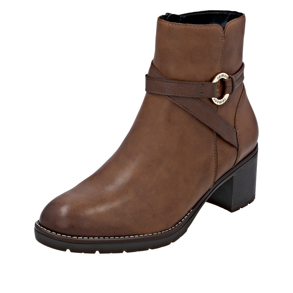 Remonte D2A73-25 Anatomical Leather Boot Brown Remonte D2A73-25 Anatomical Leather Boot Brown