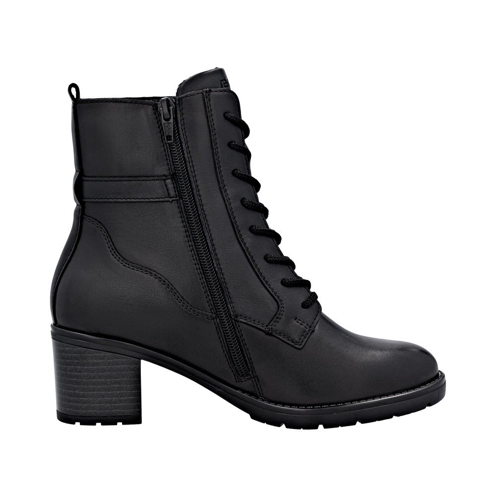 Remonte D2A74-01 Anatomical Leather Boot Black Remonte D2A74-01 Anatomical Leather Boot Black