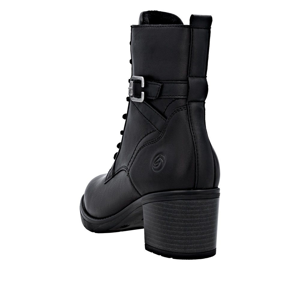 Remonte D2A74-01 Anatomical Leather Boot Black Remonte D2A74-01 Anatomical Leather Boot Black