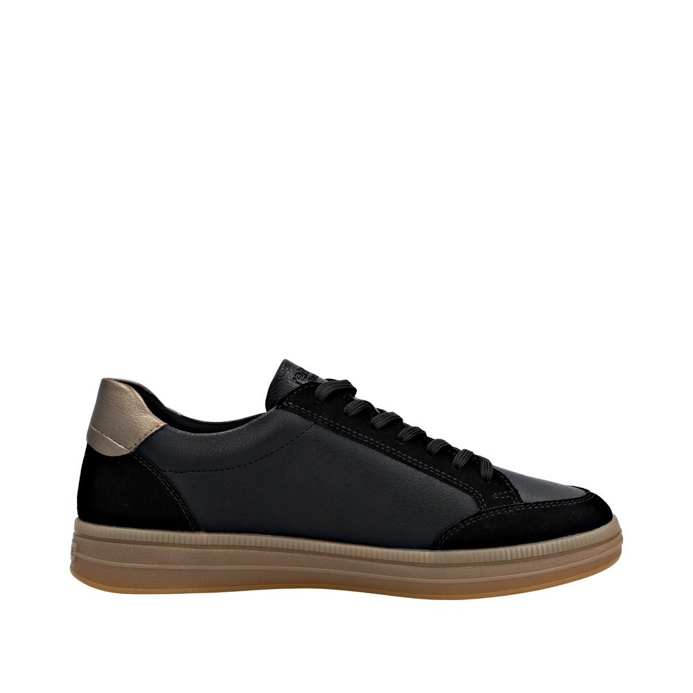 Remonte D2C04-03 Women's Anatomical Leather Sneaker Black Remonte D2C04-03 Women's Anatomical Leather Sneaker Black