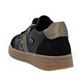 Remonte D2C04-03 Women's Anatomical Leather Sneaker Black Remonte D2C04-03 Women's Anatomical Leather Sneaker Black