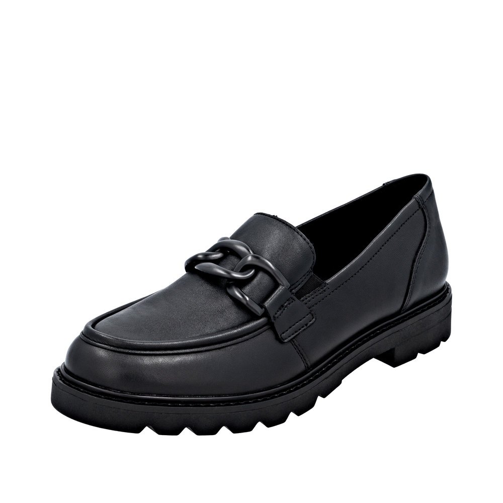 Remonte D2Q01-00 Anatomical Moccasins Black