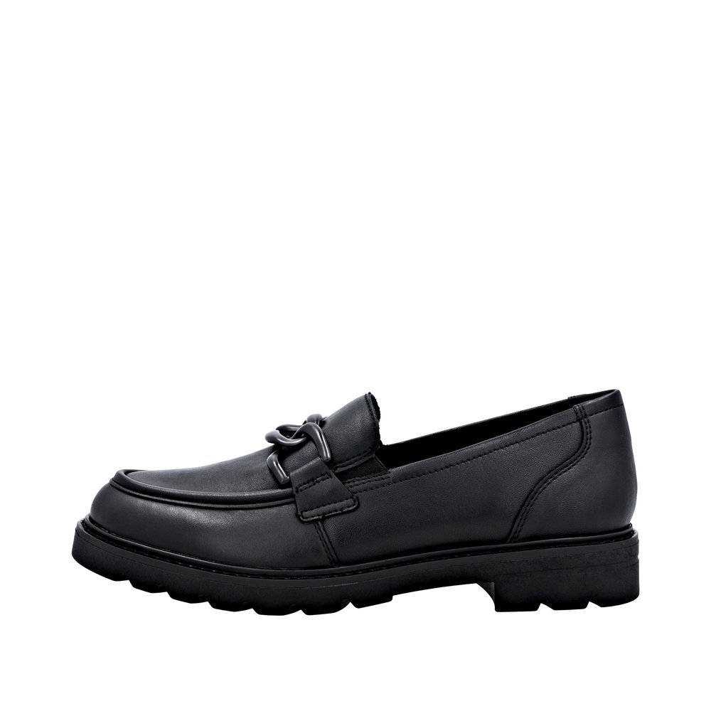 Remonte D2Q01-00 Anatomical Moccasins Black