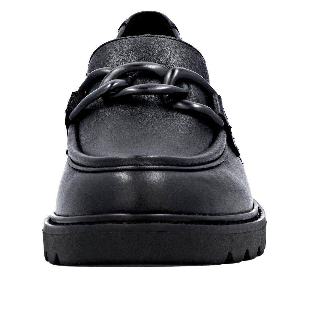 Remonte D2Q01-00 Anatomical Moccasins Black