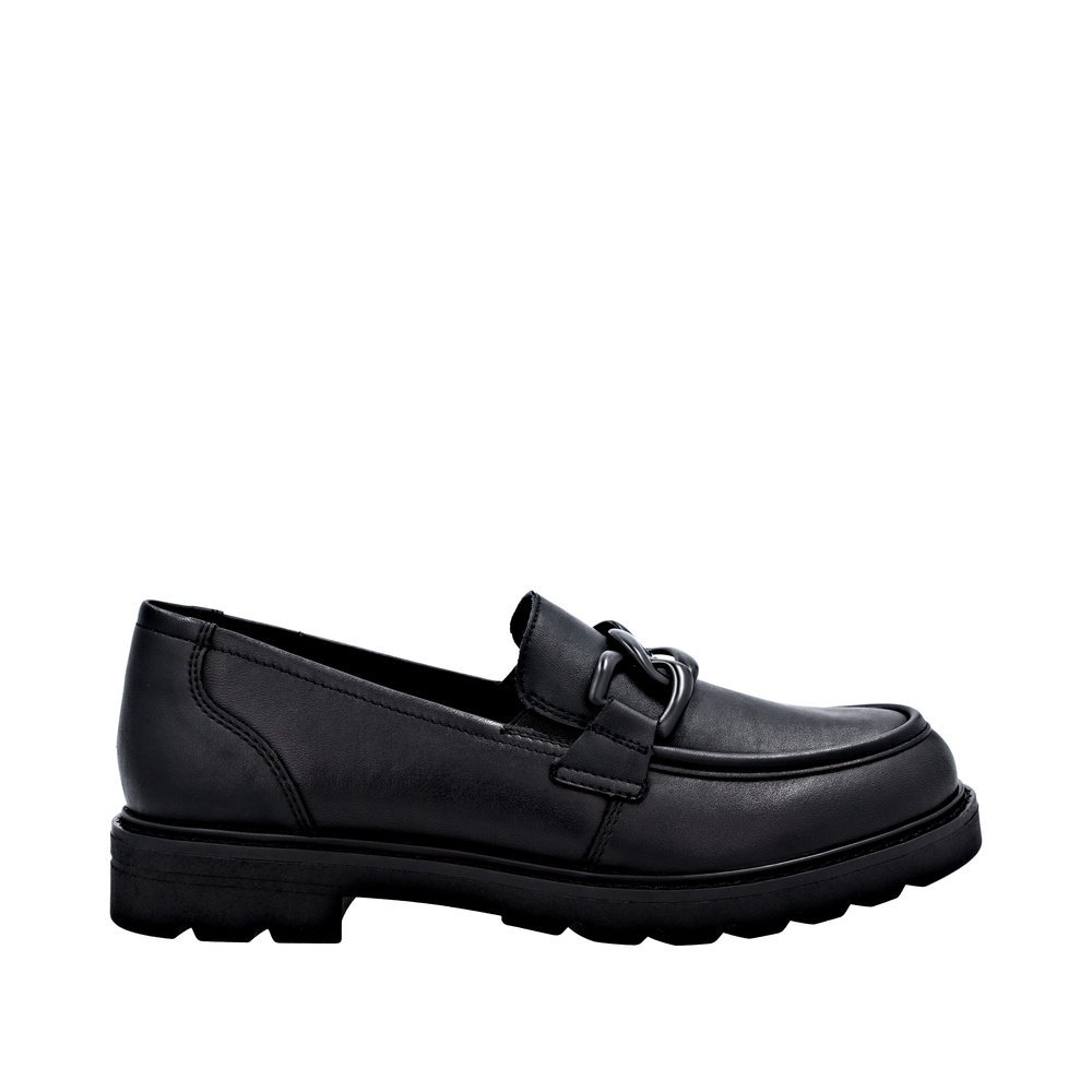 Remonte D2Q01-00 Anatomical Moccasins Black
