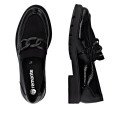 Remonte D2Q01-02 Women's Moccasins Black Remonte D2Q01-02 Women's Moccasins Black