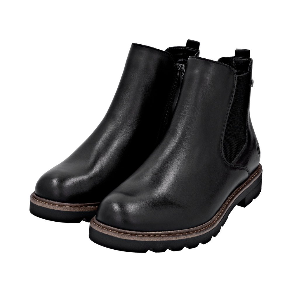 Remonte D2Q70-00 Anatomical Leather Boot Black Remonte D2Q70-00 Anatomical Leather Boot Black