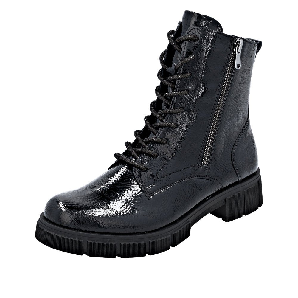 Remonte D2S72-02 Anatomical Boot Black