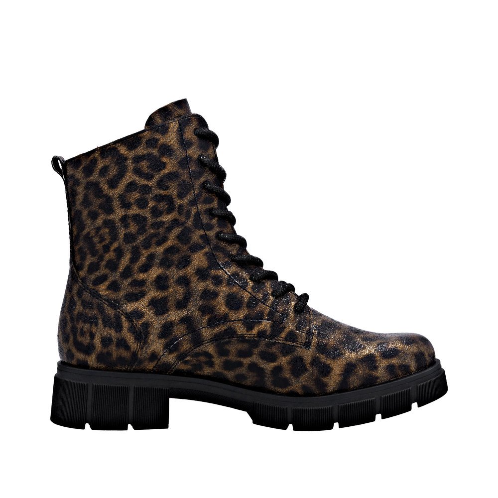 Remonte D2S72-90 Anatomical Boot Leopard