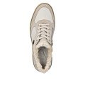 Remonte D2T02-80 Women's Anatomic Leather Sneaker Beige Remonte D2T02-80 Women's Anatomic Leather Sneaker Beige
