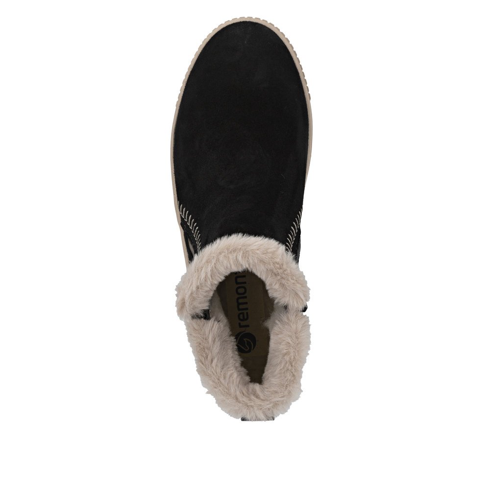 Remonte D3B70-03 Women's Anatomic Boot Black Remonte D3B70-03 Women's Anatomic Boot Black