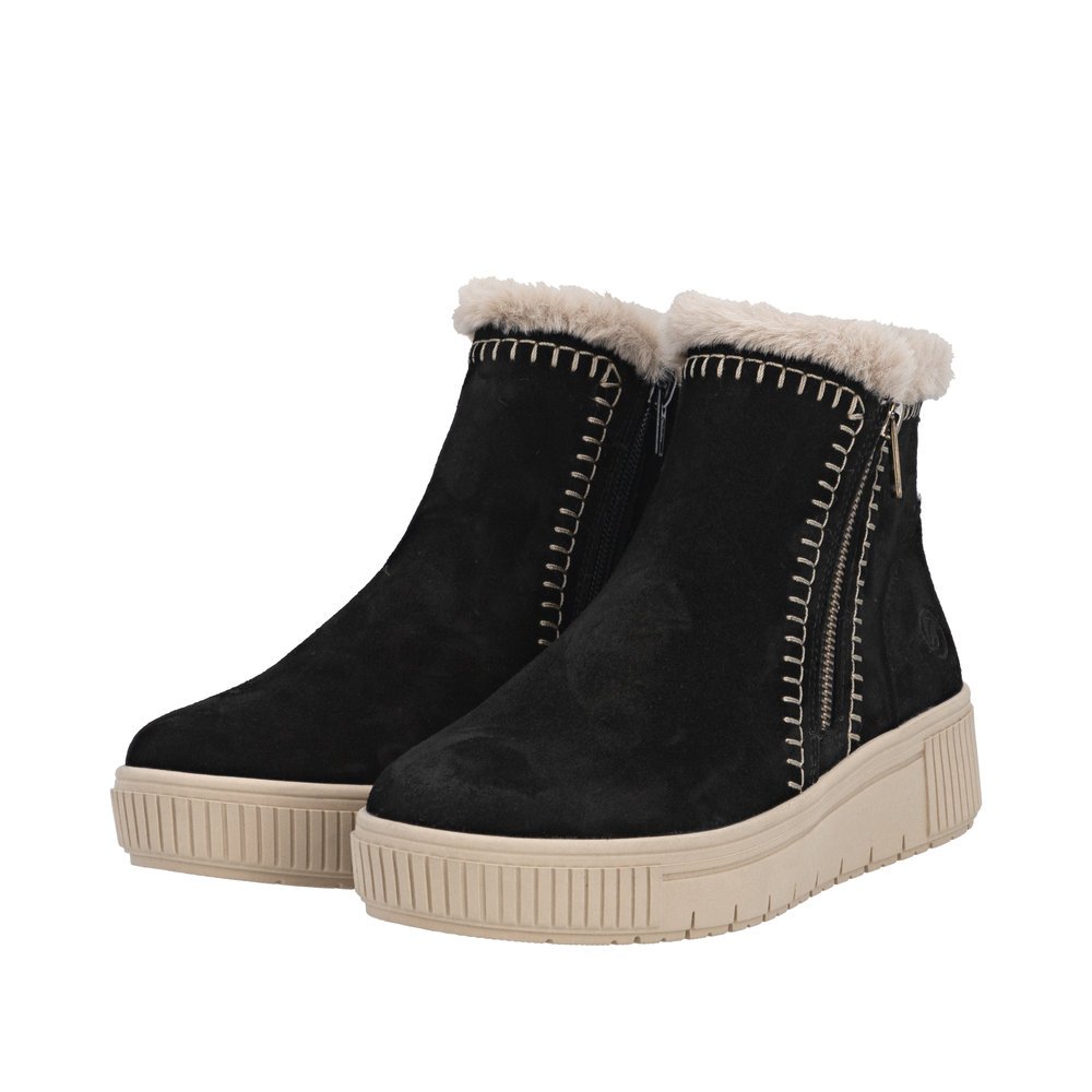 Remonte D3B70-03 Women's Anatomic Boot Black Remonte D3B70-03 Women's Anatomic Boot Black