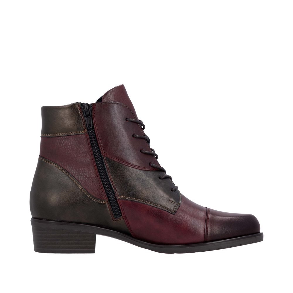 Remonte D6882-35 Anatomical Leather Boot Bordeaux