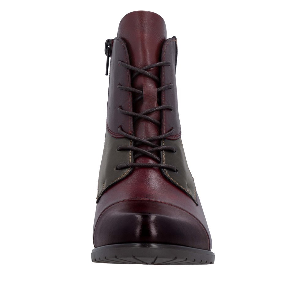 Remonte D6882-35 Anatomical Leather Boot Bordeaux