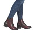 Remonte D6882-35 Anatomical Leather Boot Bordeaux