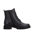 Rieker D8653-00 Women's Anatomical Leather Boot Black Rieker D8653-00 Women's Anatomical Leather Boot Black