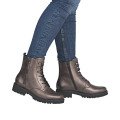 Remonte D8656-90 Anatomical Leather Boot Bronze
