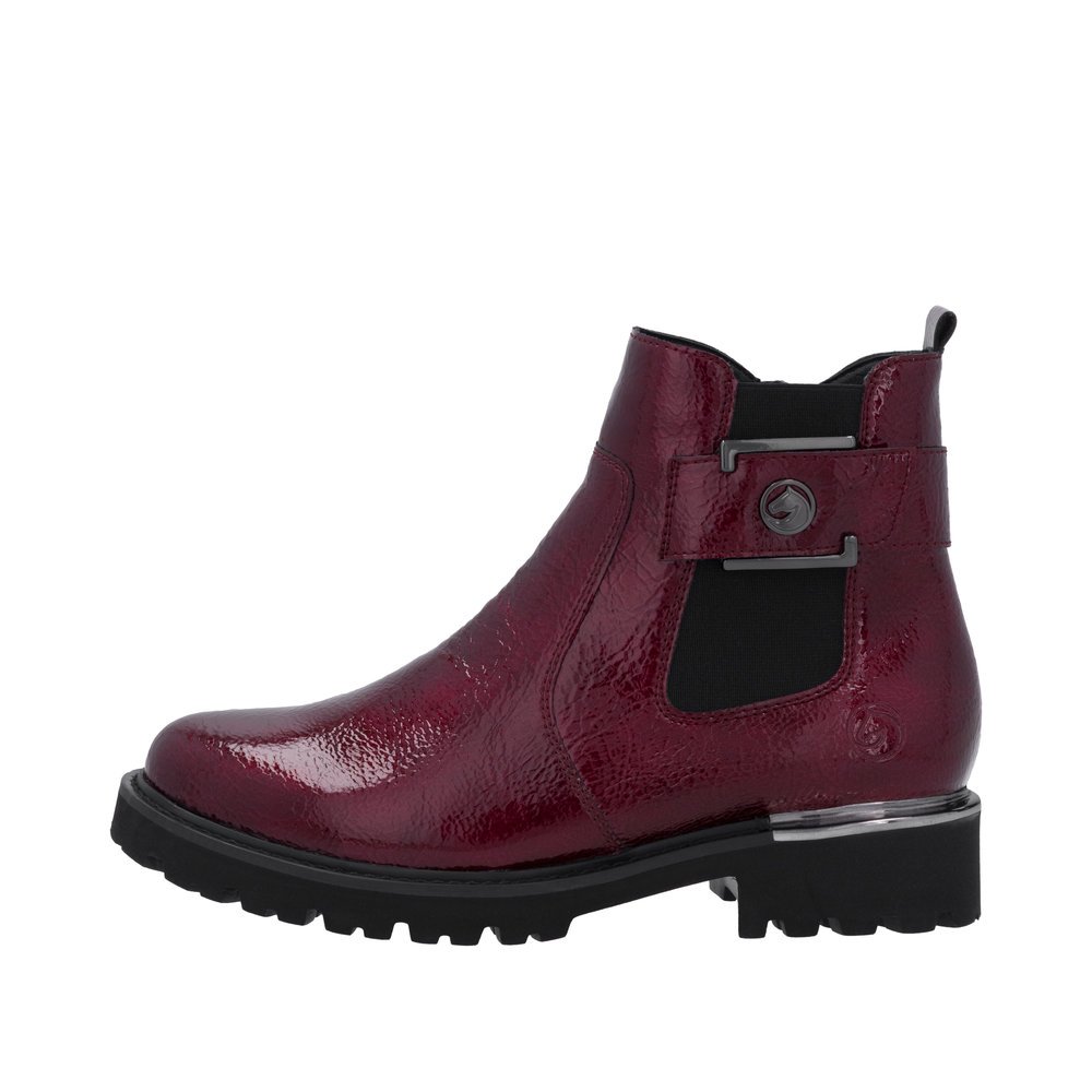 Remonte D8684-33 Anatomical Leather Boot Red Remonte D8684-33 Anatomical Leather Boot Red