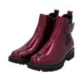 Remonte D8684-33 Anatomical Leather Boot Red Remonte D8684-33 Anatomical Leather Boot Red