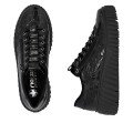 Rieker N2555-00 Women's Anatomic Leather Sneaker Black Rieker N2555-00 Women's Anatomic Leather Sneaker Black