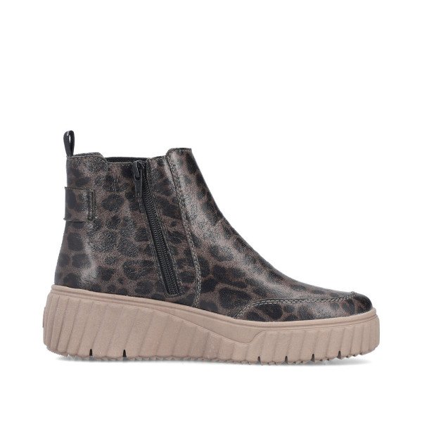 Rieker N2556-42 Anatomical Leather Ankle Boots Grey Rieker N2556-42 Anatomical Leather Ankle Boots Grey