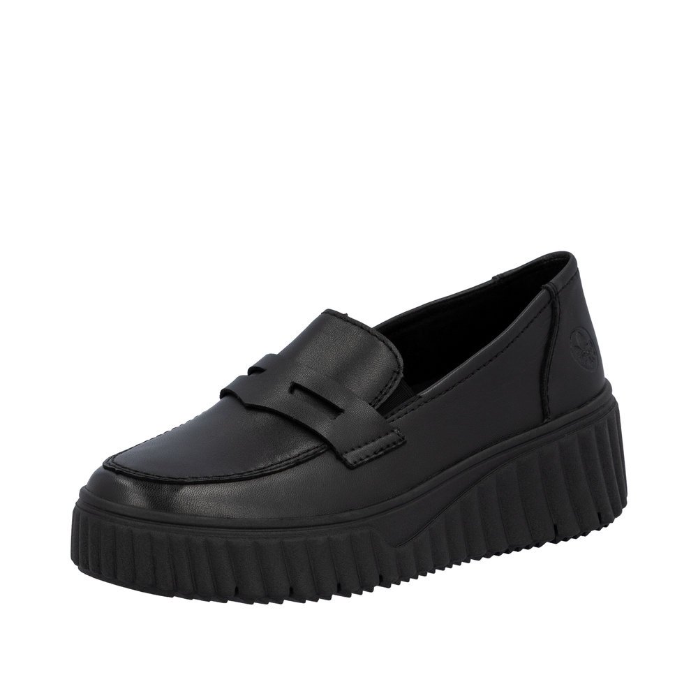Rieker N2562-00 Anatomic Leather Moccasin Black Rieker N2562-00 Anatomic Leather Moccasin Black