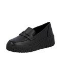 Rieker N2562-00 Anatomic Leather Moccasin Black Rieker N2562-00 Anatomic Leather Moccasin Black