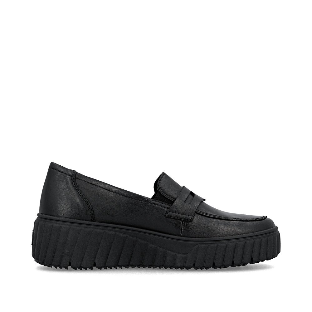 Rieker N2562-00 Anatomic Leather Moccasin Black Rieker N2562-00 Anatomic Leather Moccasin Black