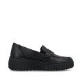 Rieker N2562-00 Anatomic Leather Moccasin Black Rieker N2562-00 Anatomic Leather Moccasin Black