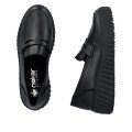 Rieker N2562-00 Anatomic Leather Moccasin Black Rieker N2562-00 Anatomic Leather Moccasin Black
