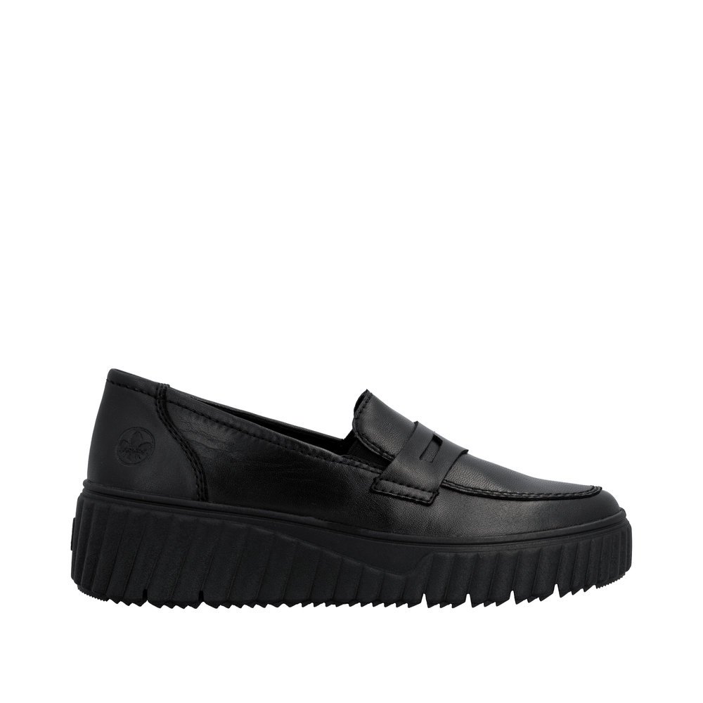Rieker N2562-00 Anatomic Leather Moccasin Black Rieker N2562-00 Anatomic Leather Moccasin Black
