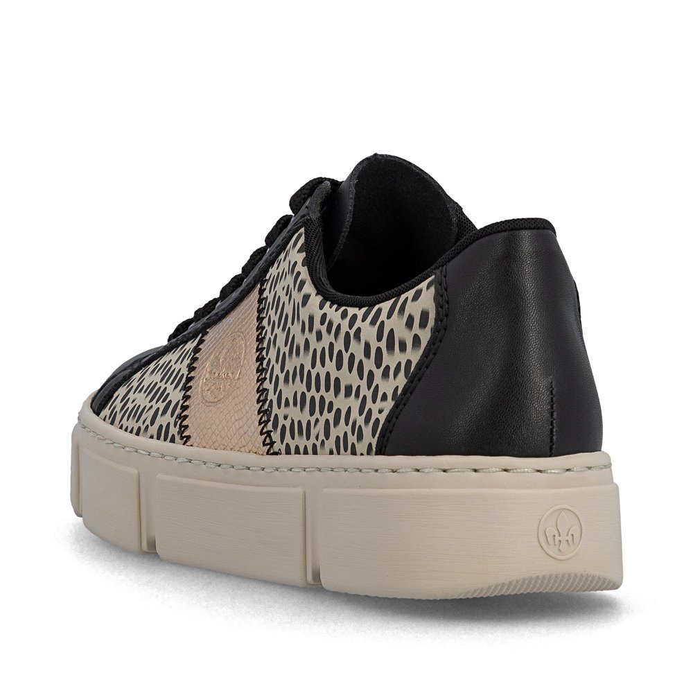 Rieker N5910-62 Women's Anatomic Leather Sneaker Black Rieker N5910-62 Women's Anatomic Leather Sneaker Black