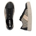 Rieker N5910-62 Women's Anatomic Leather Sneaker Black Rieker N5910-62 Women's Anatomic Leather Sneaker Black