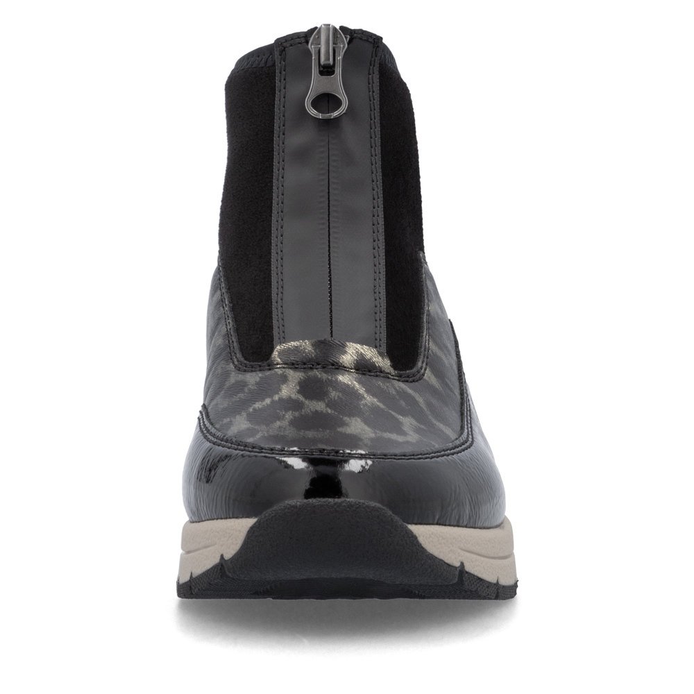 Rieker N9362-00 Anatomical Leather Boot Black Rieker N9362-00 Anatomical Leather Boot Black