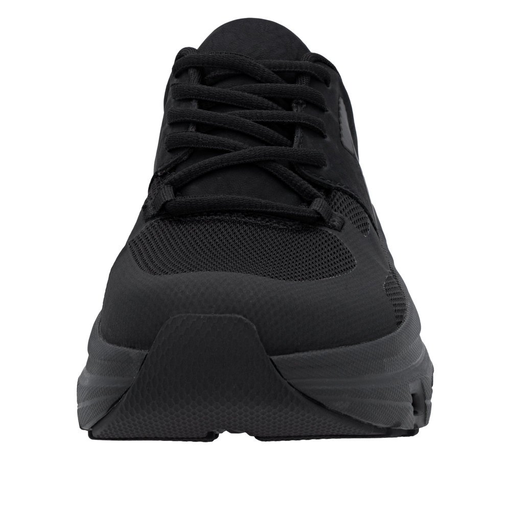 Rieker U3500-01 Anatomic Leather Sneaker Black