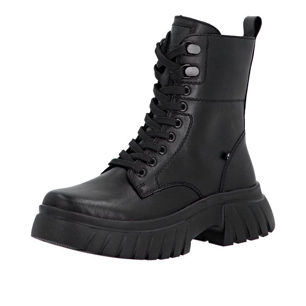 Rieker W1870-02 Leather Anatomic Boot Black Rieker W1870-02 Leather Anatomic Boot Black