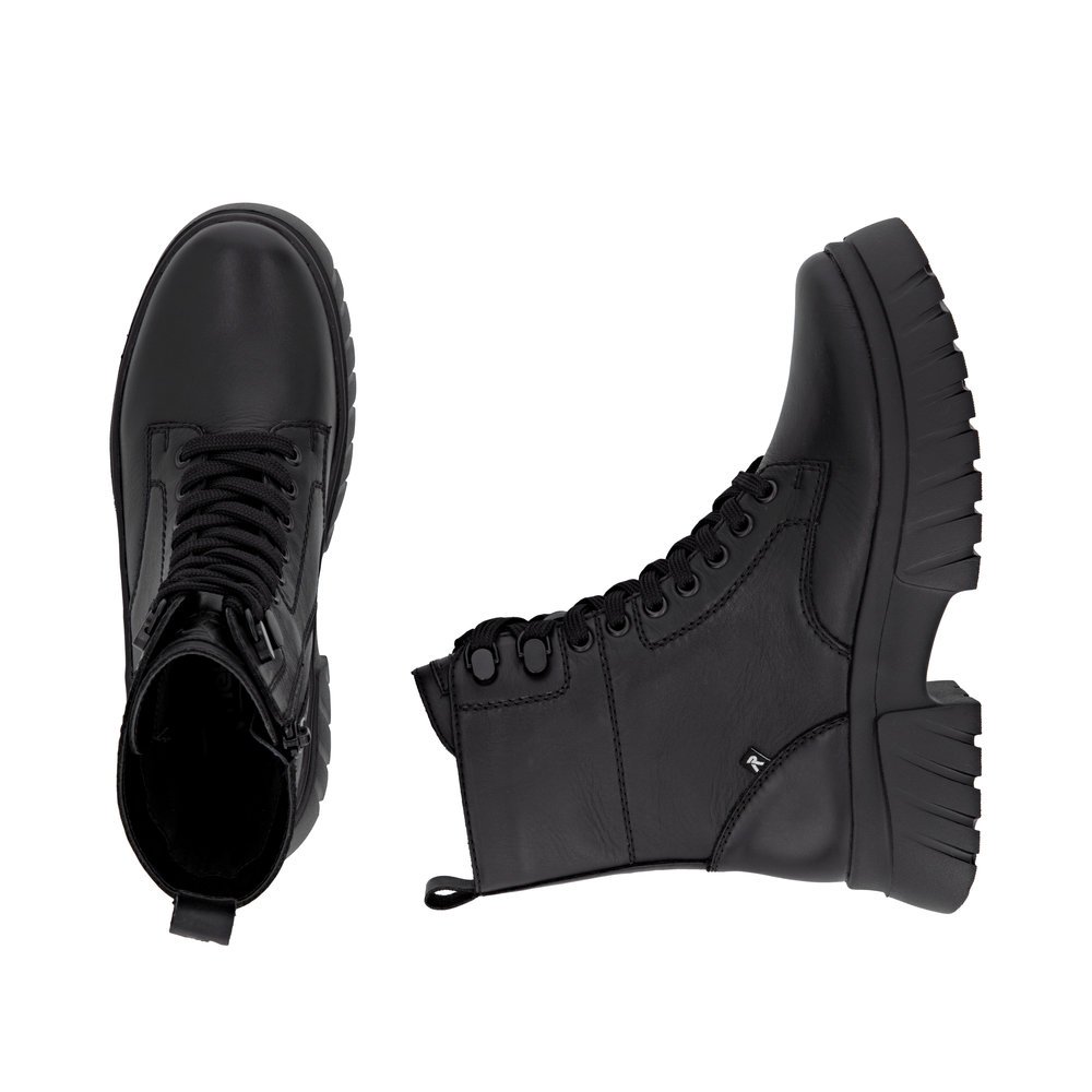 Rieker W1870-02 Leather Anatomic Boot Black Rieker W1870-02 Leather Anatomic Boot Black
