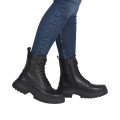 Rieker W1870-02 Leather Anatomic Boot Black Rieker W1870-02 Leather Anatomic Boot Black